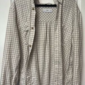 Aritzia TNA gough plaid “dress”